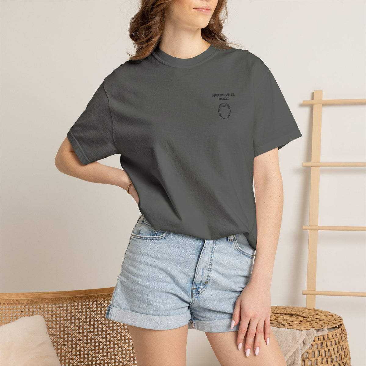 Paddy the Baddy Pimblett Stylish Slogan Embroidered Print T-Shirt Unisex | Minimal Line Art, Tee