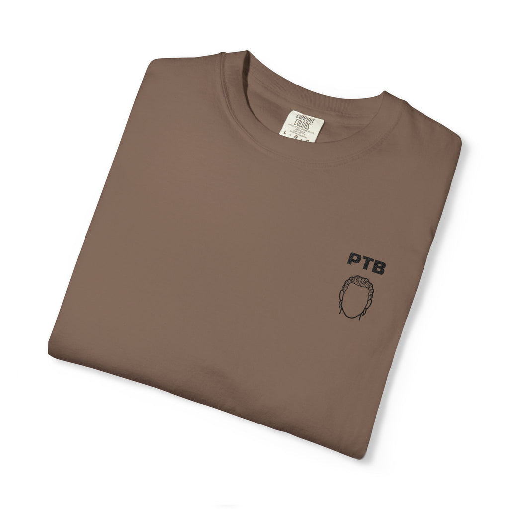 Paddy the Baddy Pimblett Stylish Slogan Embroidered Print T-Shirt Unisex | Minimal Line Art, Tee