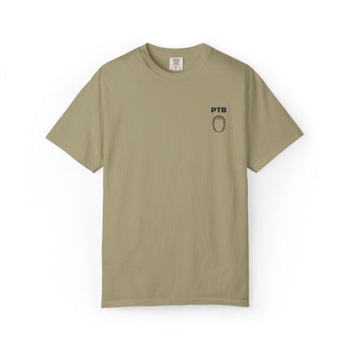 Paddy the Baddy Pimblett Stylish Slogan Embroidered Print T-Shirt Unisex | Minimal Line Art, Tee